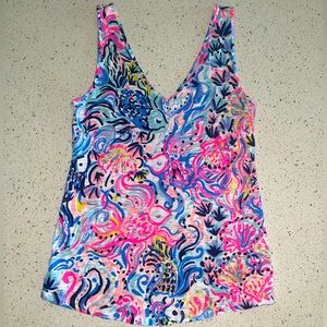 Lilly Pulitzer Gigi Tank Top, Size XXS